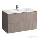 Laufen Pro S 100x50 cm-es 2 fiókos mosdó és alsószekrény kombináció,Világos szil H8649622621041