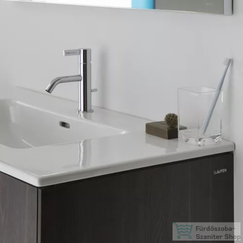 Laufen Pro S 100x50 cm-es 2 fiókos mosdó és alsószekrény kombináció,Sötétbarna szil H8649622631041