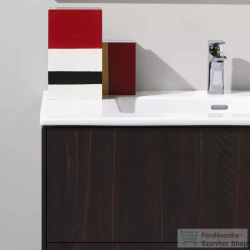 Laufen Pro S 100x50 cm-es 2 fiókos mosdó és alsószekrény kombináció,Sötétbarna szil H8649622631041
