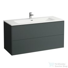   Laufen Pro S 120x50 cm-es 2 fiókos mosdó és alsószekrény kombináció,traffic grey H8649632661041