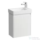 Laufen BASE 2.0 48x28 cm-es 1 ajtós, jobbos alsószekrény és PRO S mosdó kombináció csaptelep nélkül, matt fehér H8659642601041