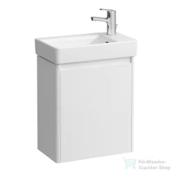   Laufen BASE 2.0 48x28 cm-es 1 ajtós, jobbos alsószekrény és PRO S mosdó kombináció csaptelep nélkül, fényes fehér H8659642611041