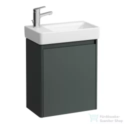   Laufen BASE 2.0 48x28 cm-es 1 ajtós, balos alsószekrény és PRO S mosdó kombináció csaptelep nélkül, traffic grey H8659652661041