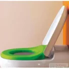 Laufen Florakids lassú záródású WC tető zöld H8910310720001 ( 891031 )