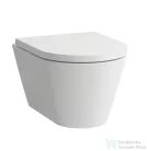 Laufen Kartell By Laufen WC ülőke és fedél, levehető, lecsapodásgátló rendszerrel, kör alakú ülőkével H8913330000001 ( 891333 )