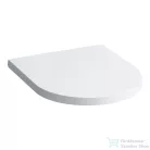 Laufen Kartell By Laufen lecsapodásgátlós wc ülőke és fedél, levehető,kör alakú ülőkével,matt fehér H8913337570001