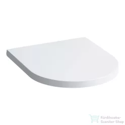   Laufen Kartell By Laufen lecsapodásgátlós wc ülőke és fedél, levehető,kör alakú ülőkével,matt fehér H8913337570001