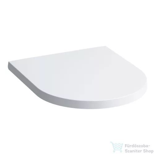Laufen Kartell By Laufen lecsapodásgátlós wc ülőke és fedél, levehető,kör alakú ülőkével,matt fehér H8913337570001