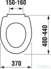Jika Zeta termoplaszt wc ülőke 8932710000637