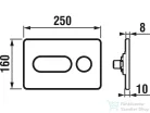 Jika MODUL PL8 Dual Flush nyomólap, fényes fehér H8936460000001
