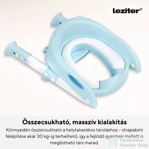 Leziter Lépcsős WC szűkítő kék HB-PVC002-MW