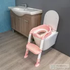 Leziter Lépcsős WC szűkítő rózsaszín HB-PVC002-SB