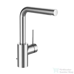   Laufen TWINPLUS SLIM oldalkaros mosdó csaptelep 160 mm-es kifolyócső, húzórudas lefolyószeleppel, króm HF505407100000