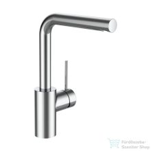   Laufen TWINPLUS SLIM oldalkaros mosdó csaptelep 160 mm-es kifolyócső, húzórudas lefolyószelep nélküll, króm HF505408100000