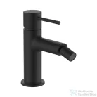Laufen TWINPLUS SLIM bidé csaptelep húzórudas leeresztő szelep nélkül, PVD matt titán fekete HF505410428010