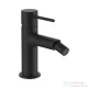 Laufen TWINPLUS SLIM bidé csaptelep húzórudas leeresztő szelep nélkül, PVD matt titán fekete HF505410428010