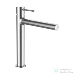   Laufen TWINPLUS SLIM magasított mosdó csaptelep 180 mm-es kifolyócső, húzórudas lefolyószelep nélküll, króm HF505414100000