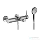 Laufen TWINPLUS SLIM SL kádtöltő csaptelep zuhanyszettel, króm HF505460100600