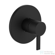   Laufen MEDA falsík alatti zuhany csaptelep beépítőkészlet nélkül, PVD matt titán fekete HF506678428000