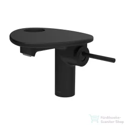   Laufen ADA egykaros mosdó csaptelep lyukkal, leeresztő nélkül, PVD matt fekete/matt fekete HF506702513000