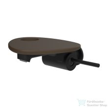   Laufen ADA falsík alatti mosdócsaptelep lyukkal, alaptest nélkül, PVD matt fekete/caffe matt HF506726514000