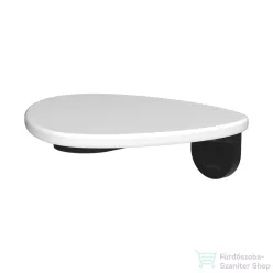   Laufen ADA fali polc, PVD matt fekete/matt fehér HF506790512060