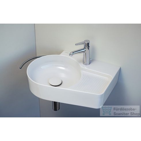 Laufen VAL mosdó csaptelep 140mm-es kifolyóval, leeresztő nélkül, króm HF901704100000