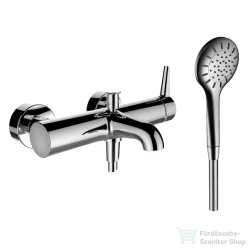   Laufen VAL egykaros kádcsaptelep zuhanyszettel, króm HF901760100600