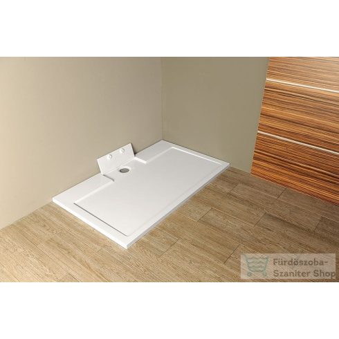 Sapho IRENA öntöttmárvány  zuhanytálca 140x80x3,5cm HI14080