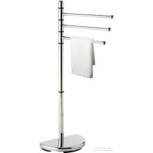 AQUALINE HIBISCUS álló törölközőtartó, króm (HI31)