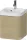 Duravit HAPPY D.2 40x36 cm-es, 1 ajtós alsószekrény- 1 csaplyukas mosdó kombináció, balos, mediterrán tölgy furnér HP4340O71710000