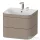 Duravit HAPPY D.2 PLUS 2 57,5 cm széles fiókos alsószekrény mosdóval,2 csaplyukkal,Linen Decor HP4635E7575
