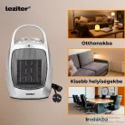 Leziter Loa elektromos kerámiabetétes hősugárzó 750W/1500W HPC-D1501L