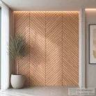 Leziter Akusztikus falpanel Deco I bambusz hatású 260x60x1,8 cm HS0304-002-BAM