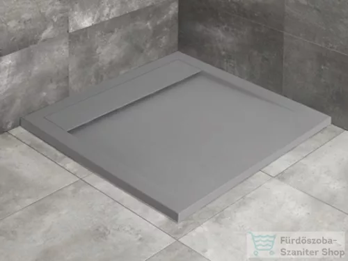 Radaway Teos C 100x100 műmárvány zuhanytálca cemento HTC100100-74