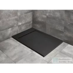   Radaway Teos F 110x80 műmárvány zuhanytálca fekete HTF11080-54