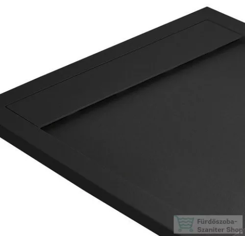 Radaway Teos F 90x80 műmárvány zuhanytálca fekete HTF9080-54