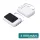 Leziter Powerbank napelemmel 4 töltőkábellel 4000mAH fehér HTS-4000-White