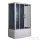 Leziter Emilia 135 Hidromasszázs Kádkabin elektronikával Black HTSR-135B
