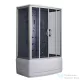 Leziter Emilia 135 Hidromasszázs Kádkabin elektronikával Black HTSR-135B