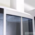 Leziter Emilia 135 Hidromasszázs Kádkabin elektronikával Black HTSR-135B
