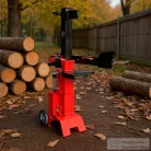 Leziter Függőleges elektromos rönkhasító állítható munkaasztallal HYV8T-II 3000W 8T HYV8T-II