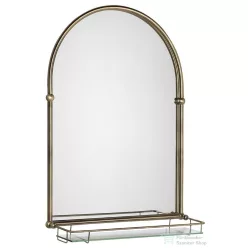 Sapho TIGA keretes tükör, 48x67cm, bronz (HZ206)