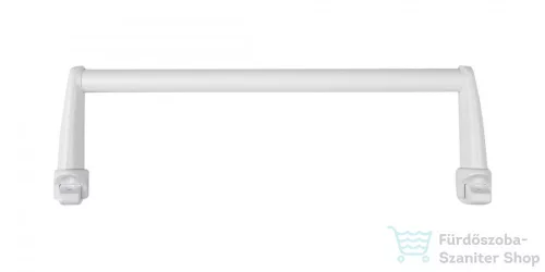 AQUALINE törölközőtartó egyenes radiátorra, 36cm, fehér IDR-40