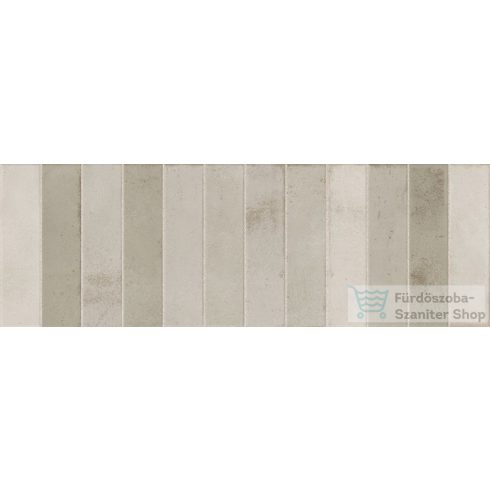 Idea Karma Stripe Taupe 25x75 fali dekorcsempe IKAR06