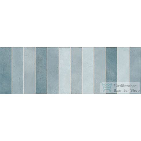 Idea Karma Stripe Blu 25x75 fali dekorcsempe IKAR07