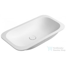   Sapho IMPALA mosdó, túlfolyó nélkül, 67,2x35,5cm, matt fehér (IM630)