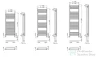 Zehnder Impa 1400x500 mm fehér radiátor IMP-140-050