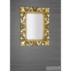 Sapho SAMBLUNG tükör fa kerettel, 60x80cm, arany (IN121)