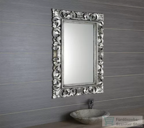 Sapho SCULE keretes tükör, 70x100cm, Ezüst Antique (IN156)